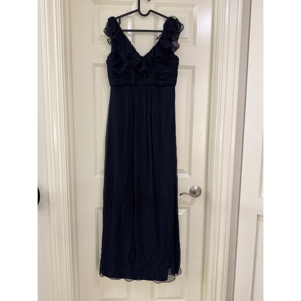 amsale women 100% silk formal dress size 10